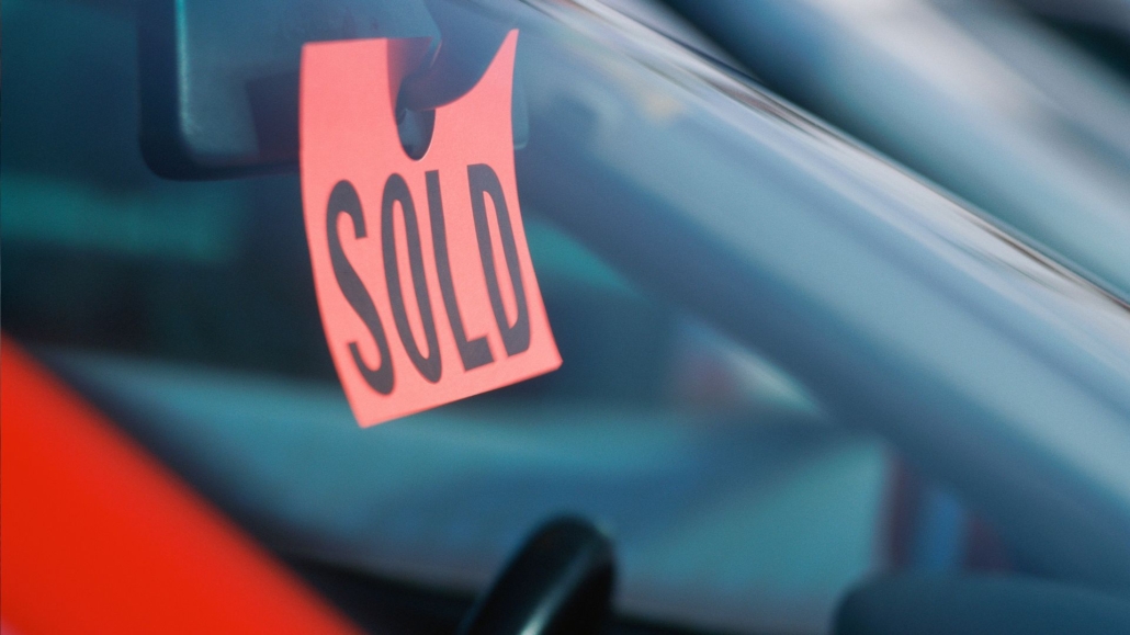 2030 Sold Vehicle